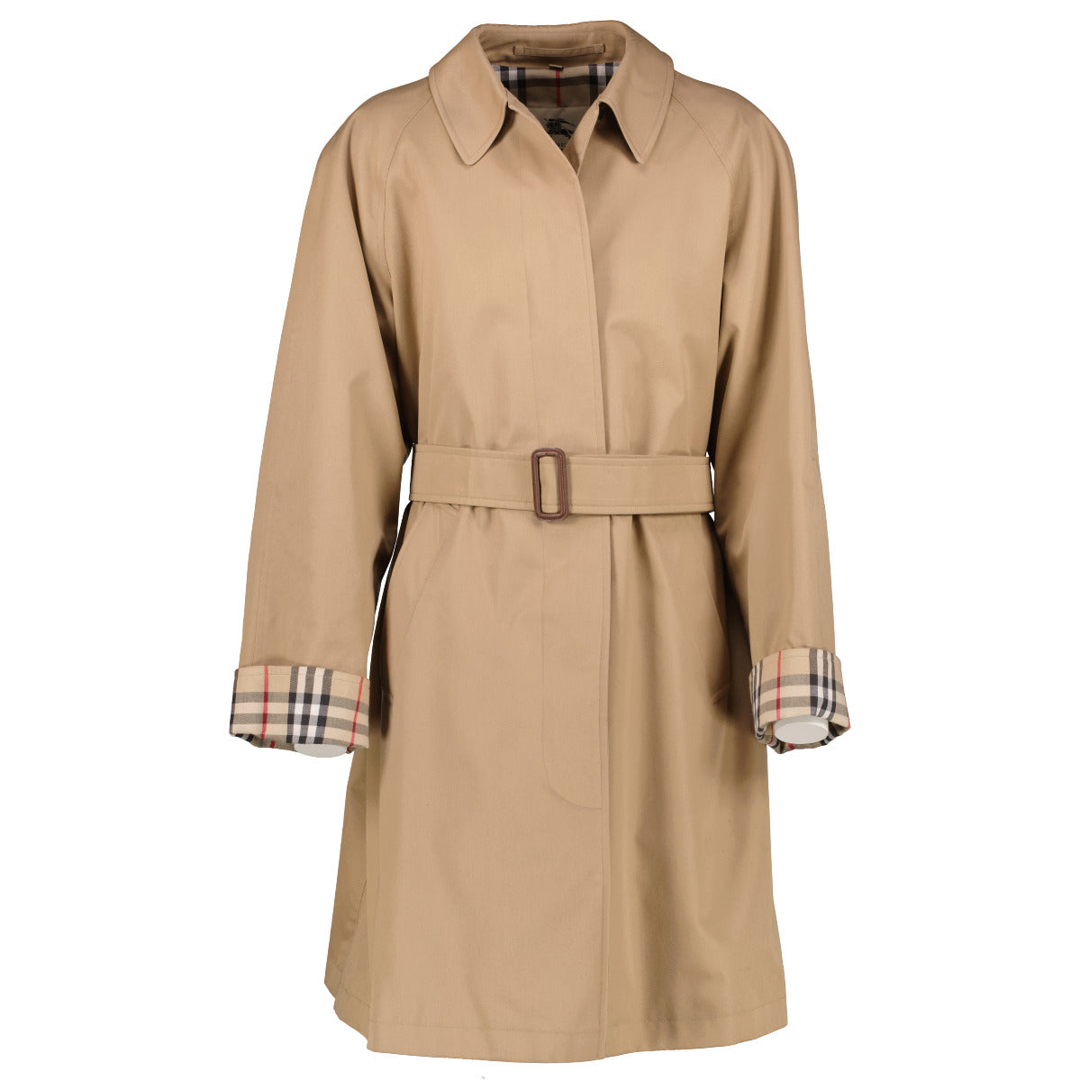 Burberry Beige Car Coat - UK8