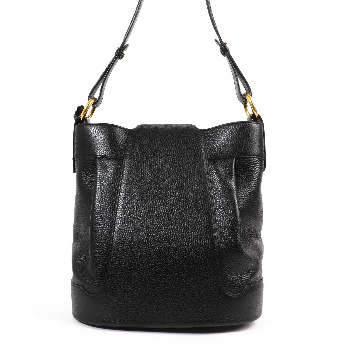 Delvaux Black Leather Vintage Shoulder Bag