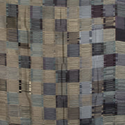 Delvaux Blue Striped Silk Scarf