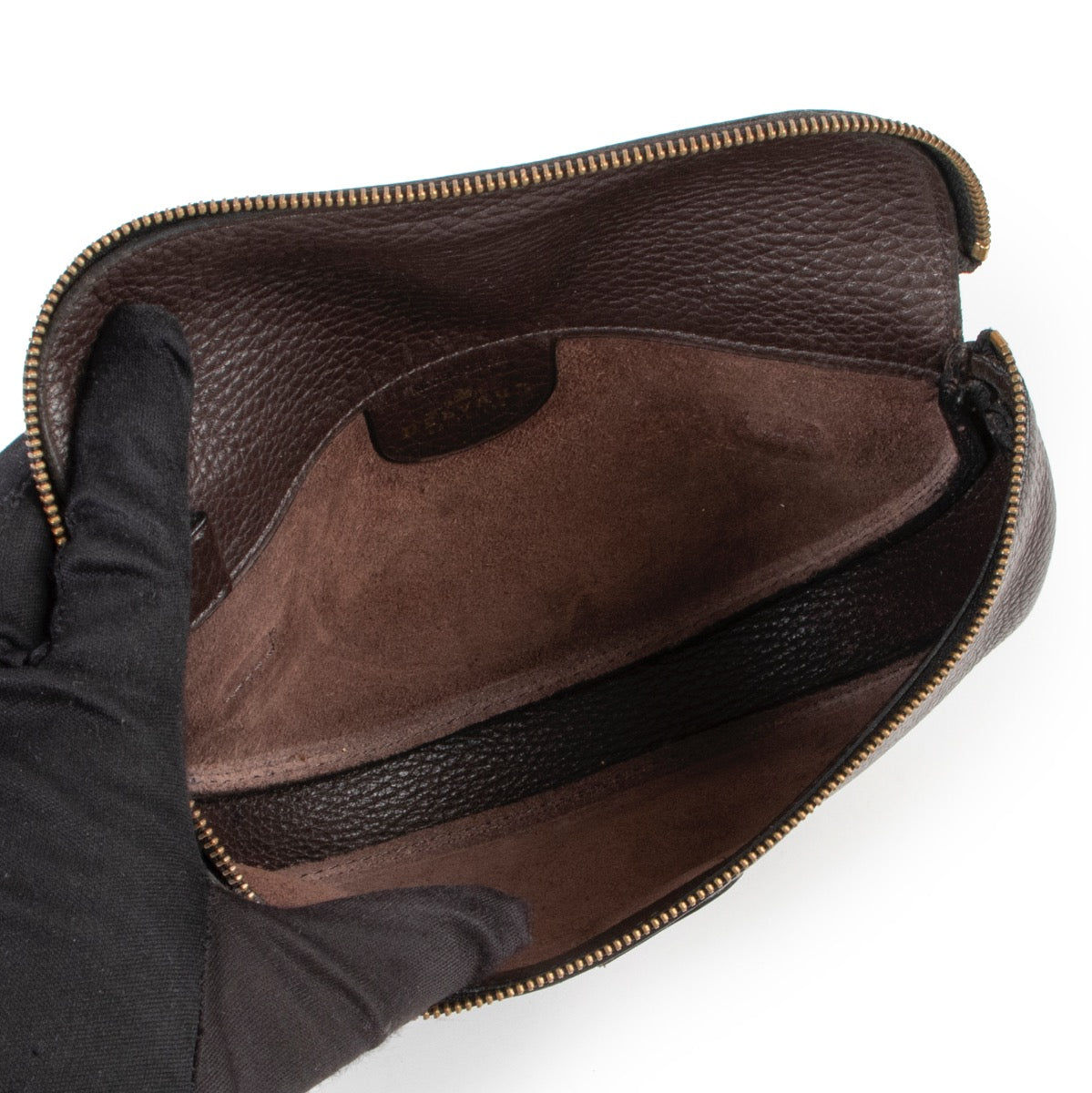 Delvaux Musette Brown Belt Bag