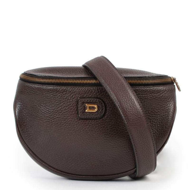 Delvaux Musette Brown Belt Bag