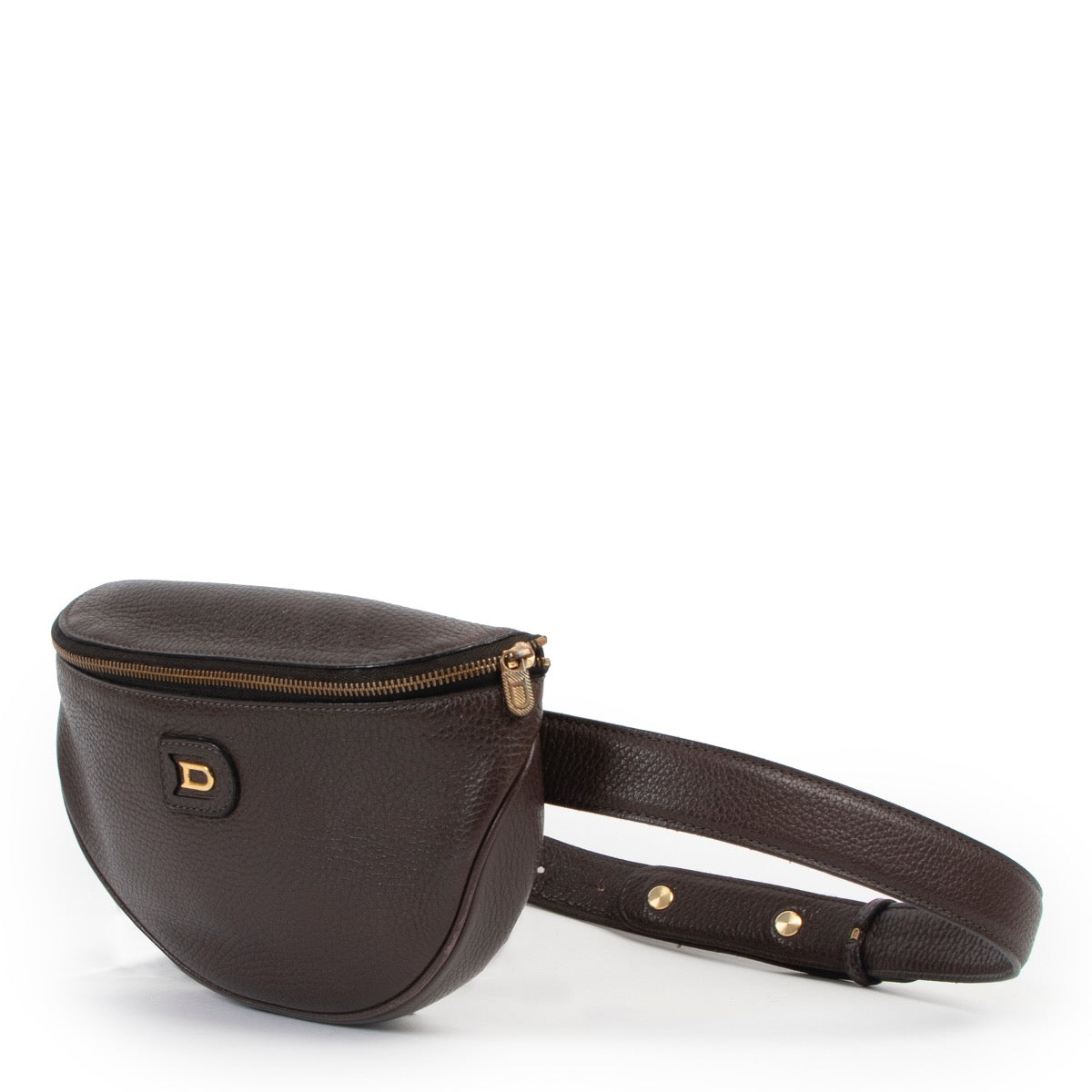 Delvaux Musette Brown Belt Bag
