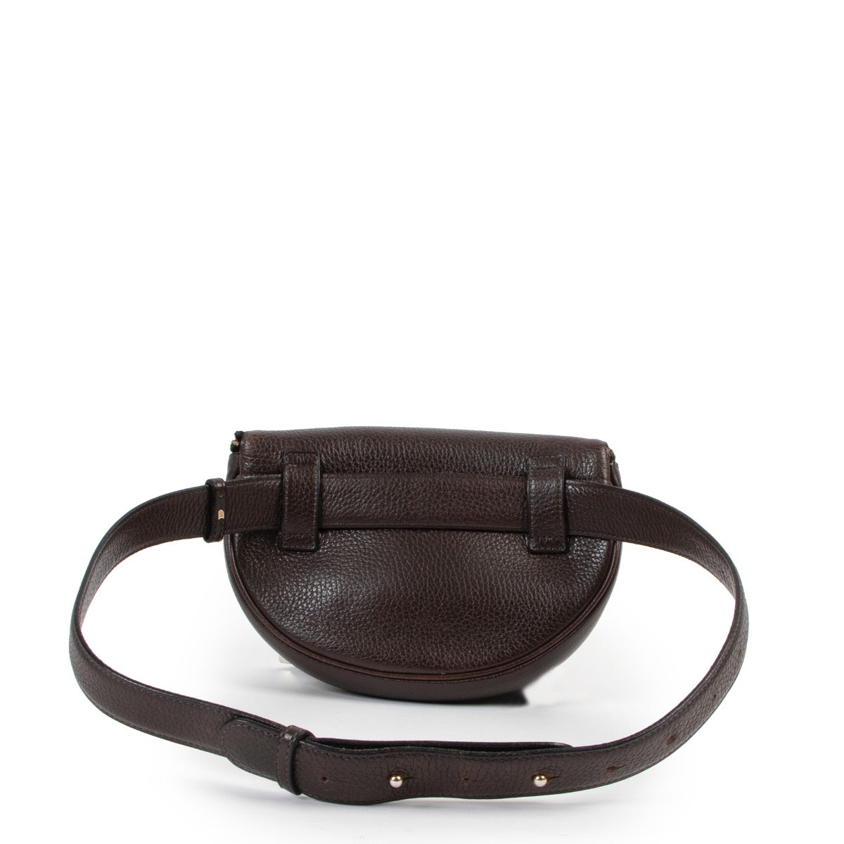 Delvaux Musette Brown Belt Bag