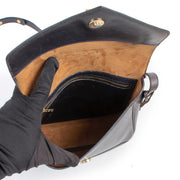 Shop safe online brown Delvaux crossbody bag. Brown Delvaux crossbody bag in good condition, Preloved Delvaux bag in good condition.