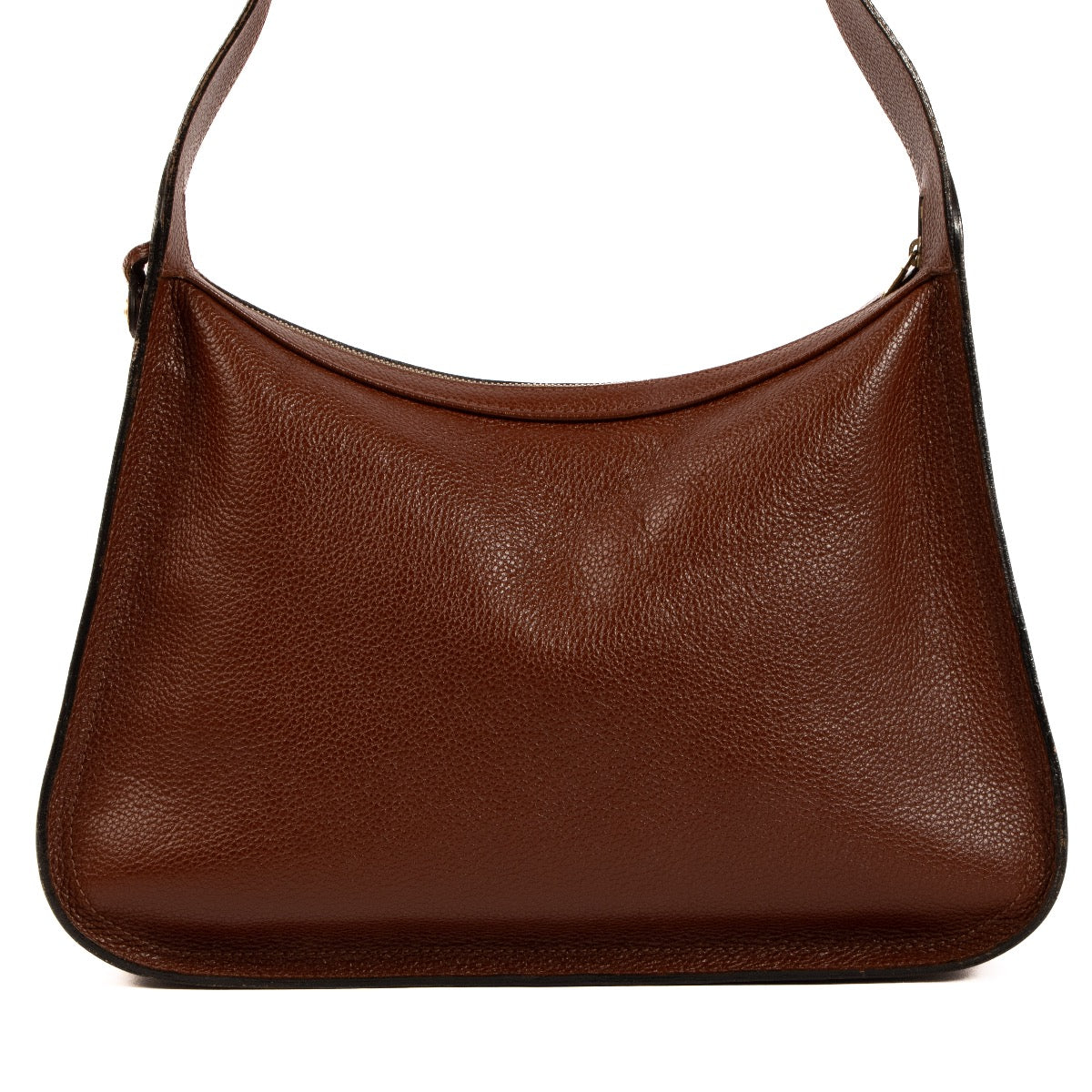 Shop 100% authentic second-hand Delvaux Brown Pensée Shoulder Bag on Labellov.com