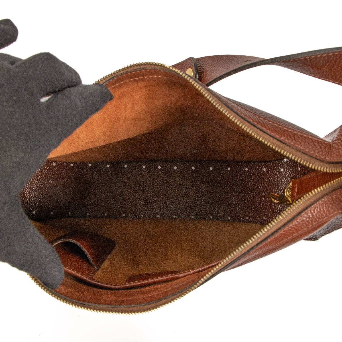 Shop 100% authentic second-hand Delvaux Brown Pensée Shoulder Bag on Labellov.com