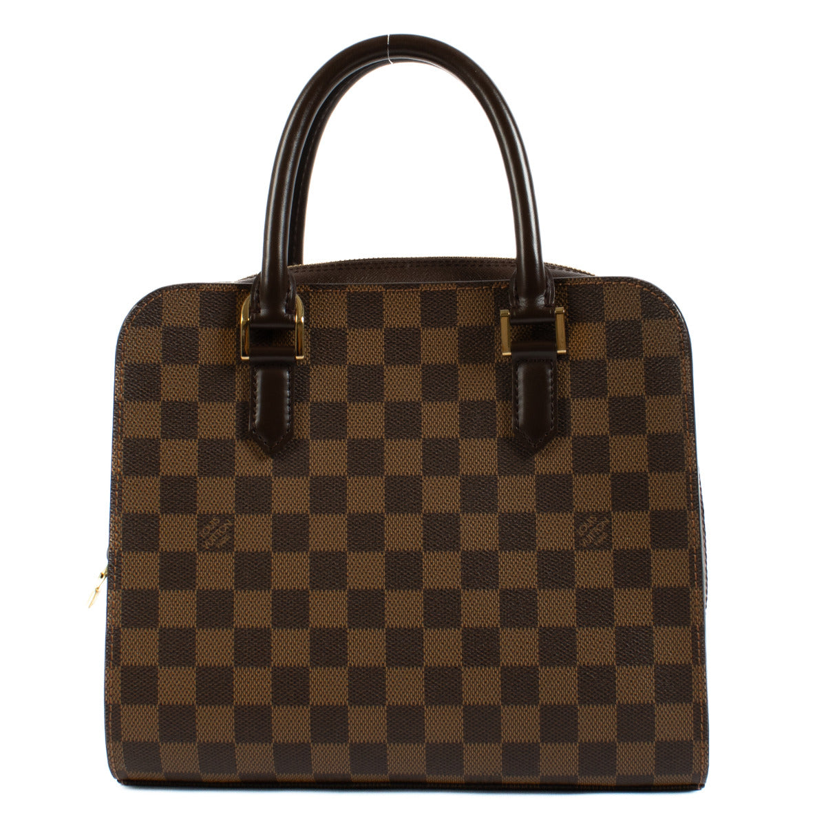 Louis Vuitton Damier Ebene Triana Bag aan de beste prijs bij Labellov tweedehands luxe in Antwerpen en Knokke. Wereldwijde verzending voor uw authentieke preloved en tweedehands Louis Vuitton tas.