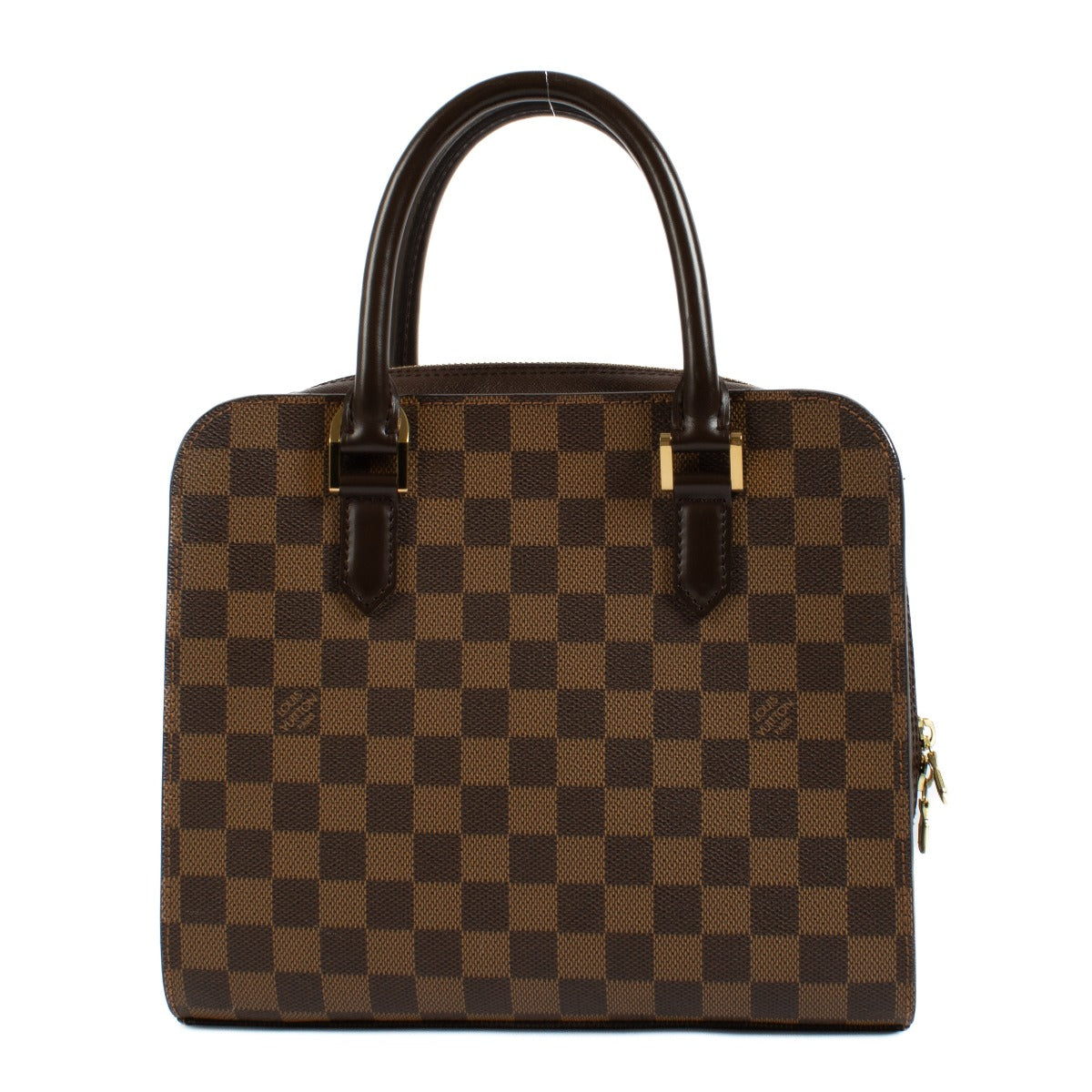 Shop safe online at Labellov in Antwerp, Brussels and Knokke this 100% authentic second hand Louis Vuitton Damier Ebene Triana Bag