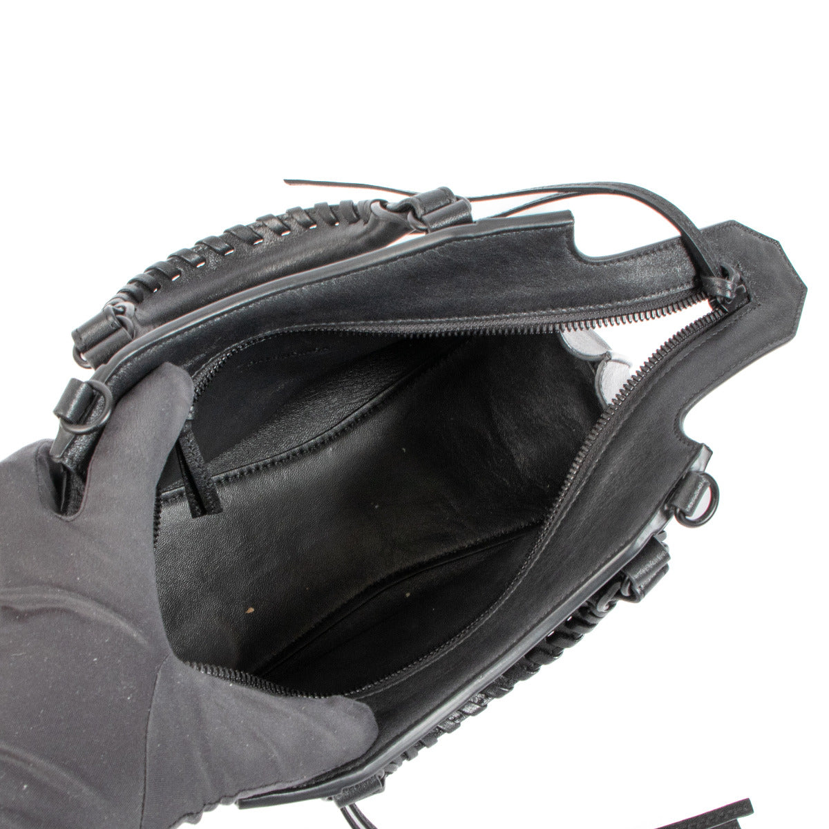 Balenciaga Neo Classic XS en cuir de veau souple noir