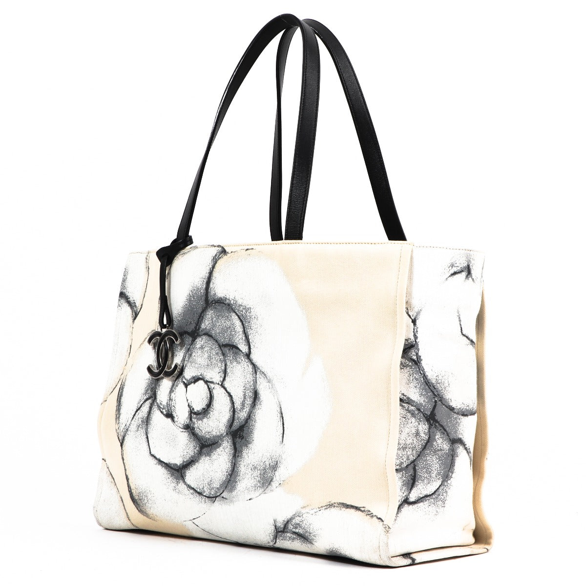 Sac cabas Chanel Automne/Hiver 2016 Camélia Beige