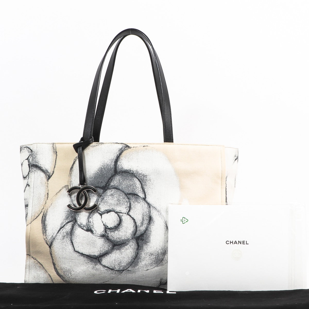 Sac cabas Chanel Automne/Hiver 2016 Camélia Beige