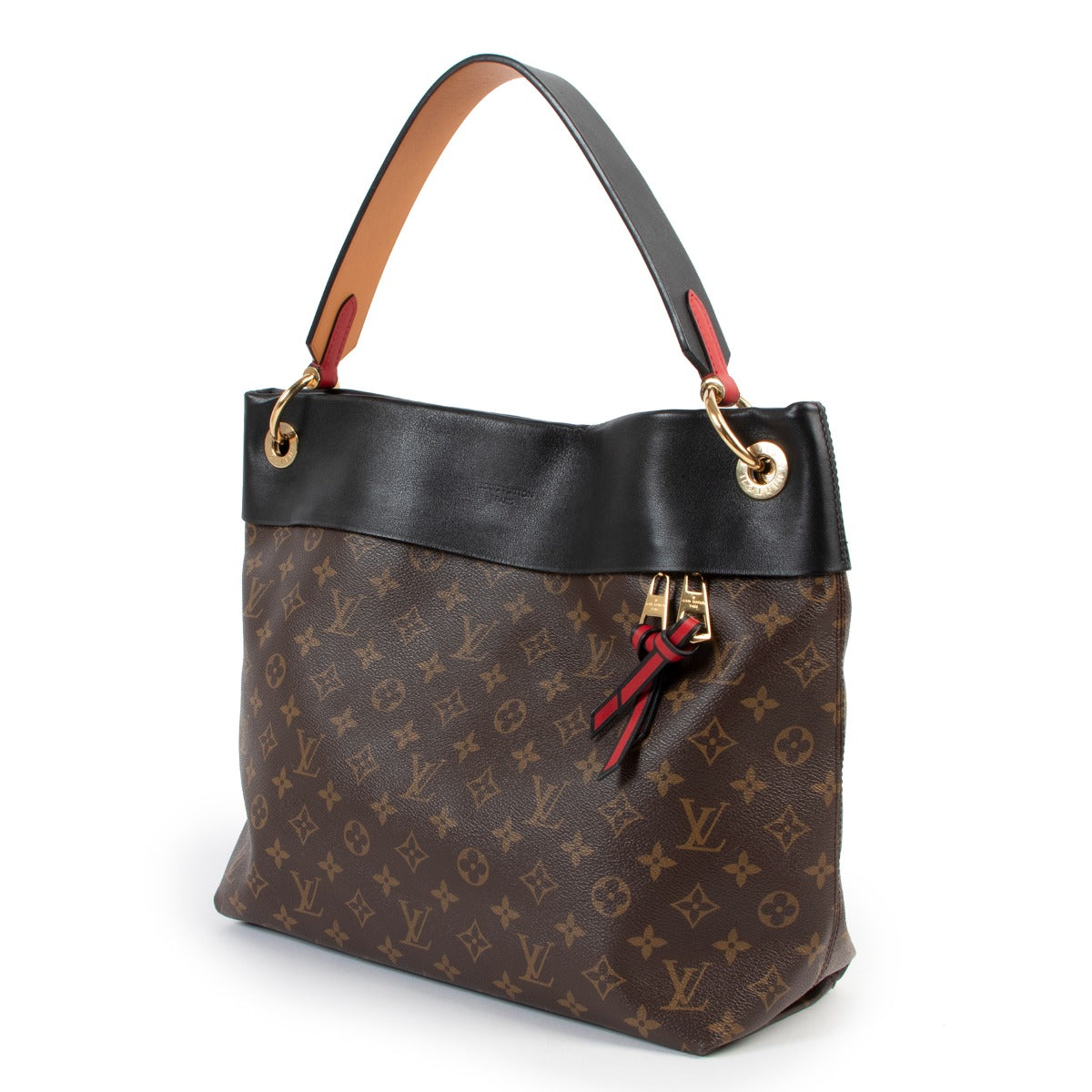 Shop authentic second hand luxury designer Louis Vuitton Tulleries Hobo Monogram Canvas Bag at Labellov