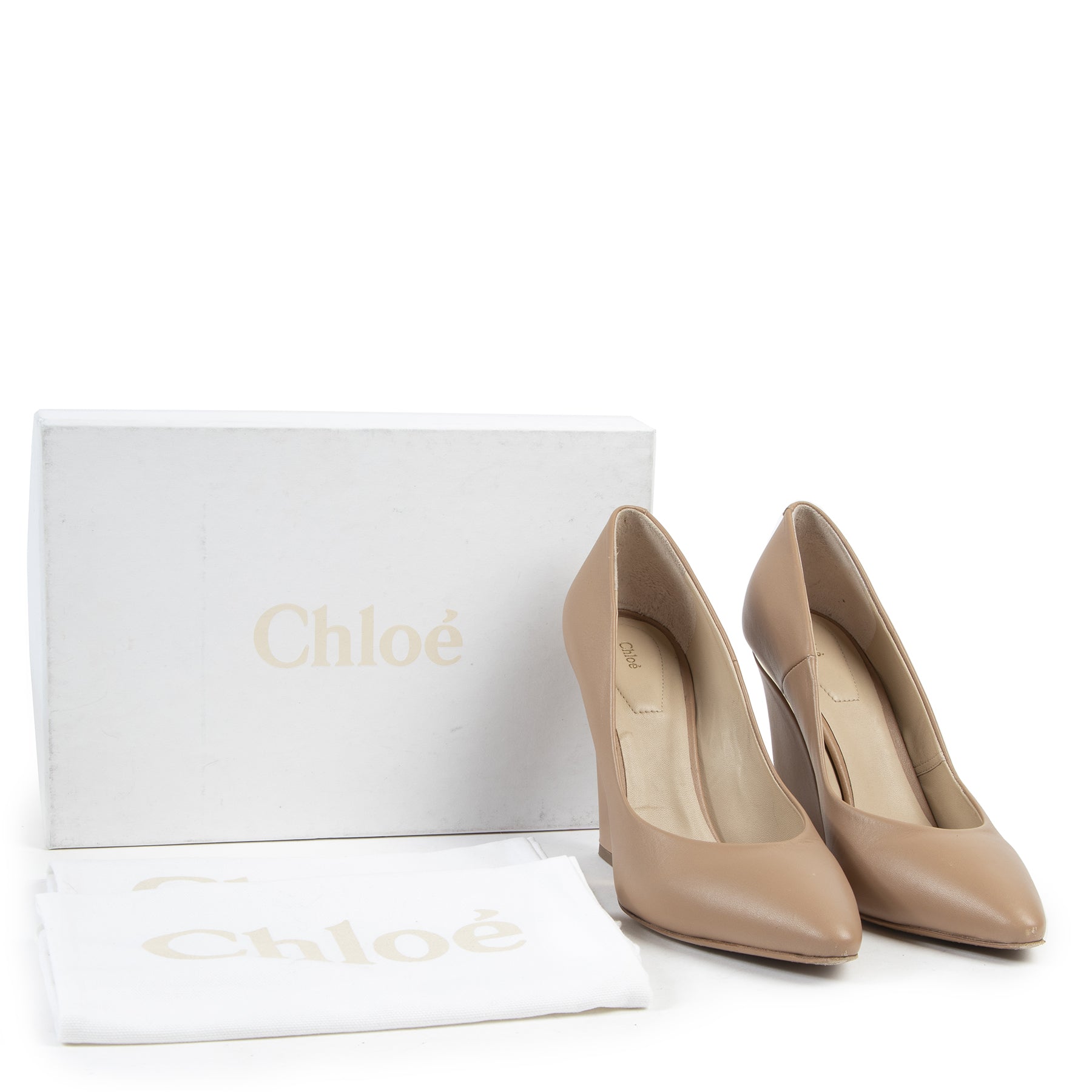 Escarpins nude Chloé Bella – taille 40