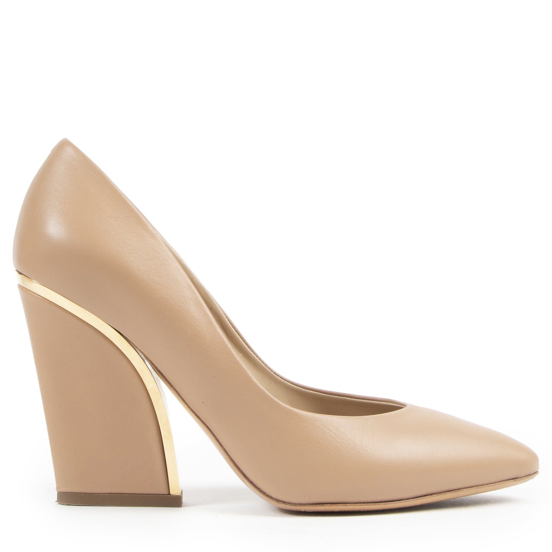 Escarpins nude Chloé Bella – taille 40