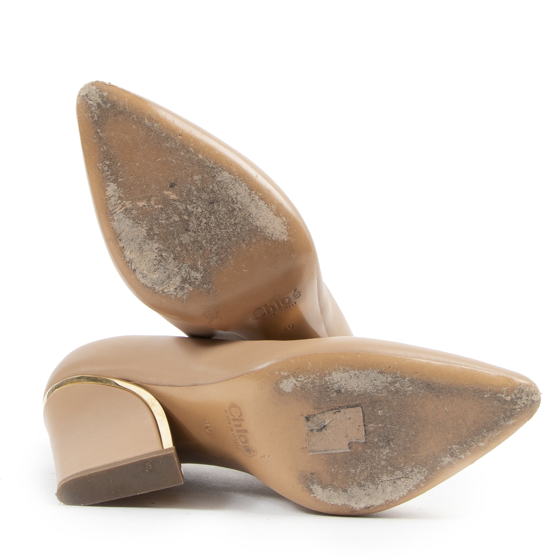 Escarpins nude Chloé Bella – taille 40