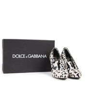 Dolce & Gabbana Pony Leo Pumps