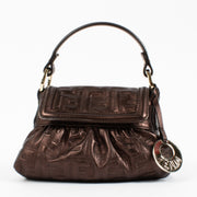 Fendi Brown FF Mini Chef Bag