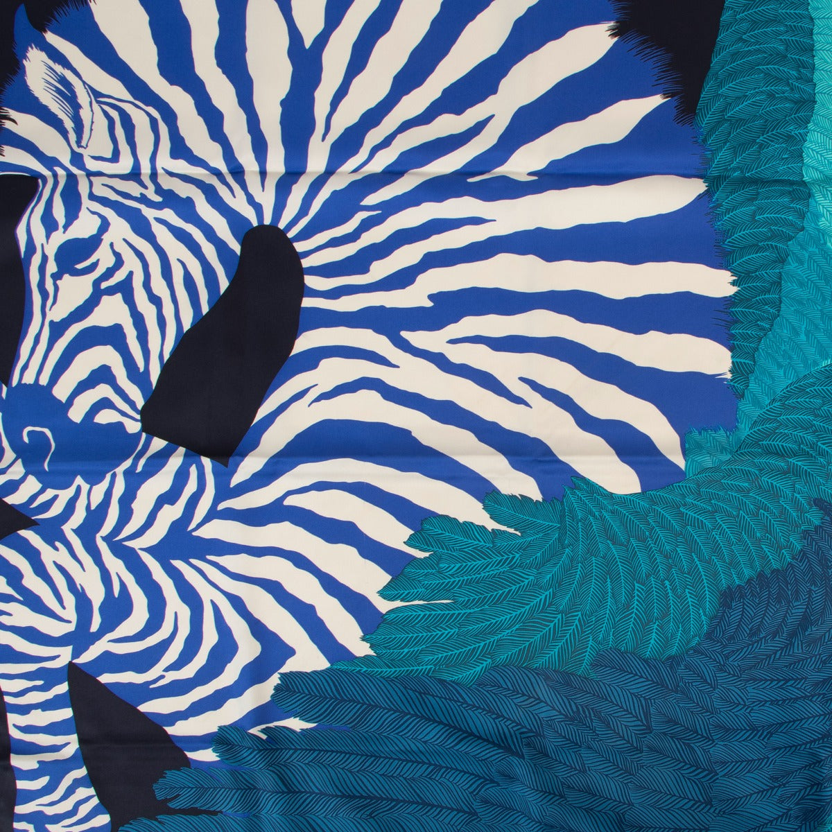 Buy an authentic second hand Hermès Carré Zebra Pegasus Silk Scarf in very good condition at Labellov.