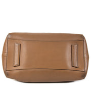 Authentieke tweedehands vintage Givenchy Antigona Medium Brown Top Handle Bag koop online webshop LabelLOV