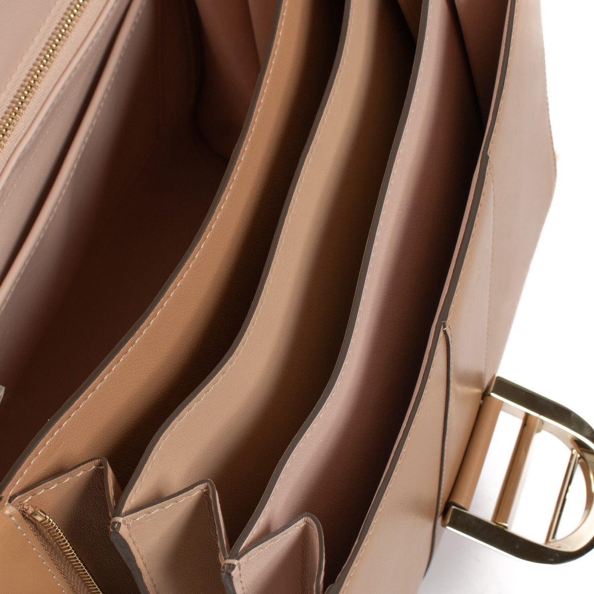 Delvaux Brillant MM Magic Tender Beige Boxcalf