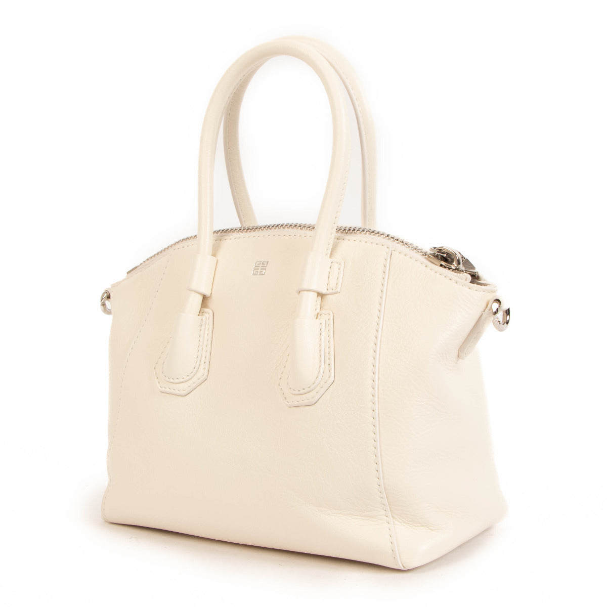 Sac Mini Antigona Sport Givency en cuir ivoire
