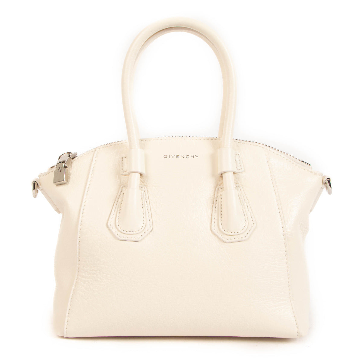 Givenchy Ivory White Mini Antigona Sport Bag