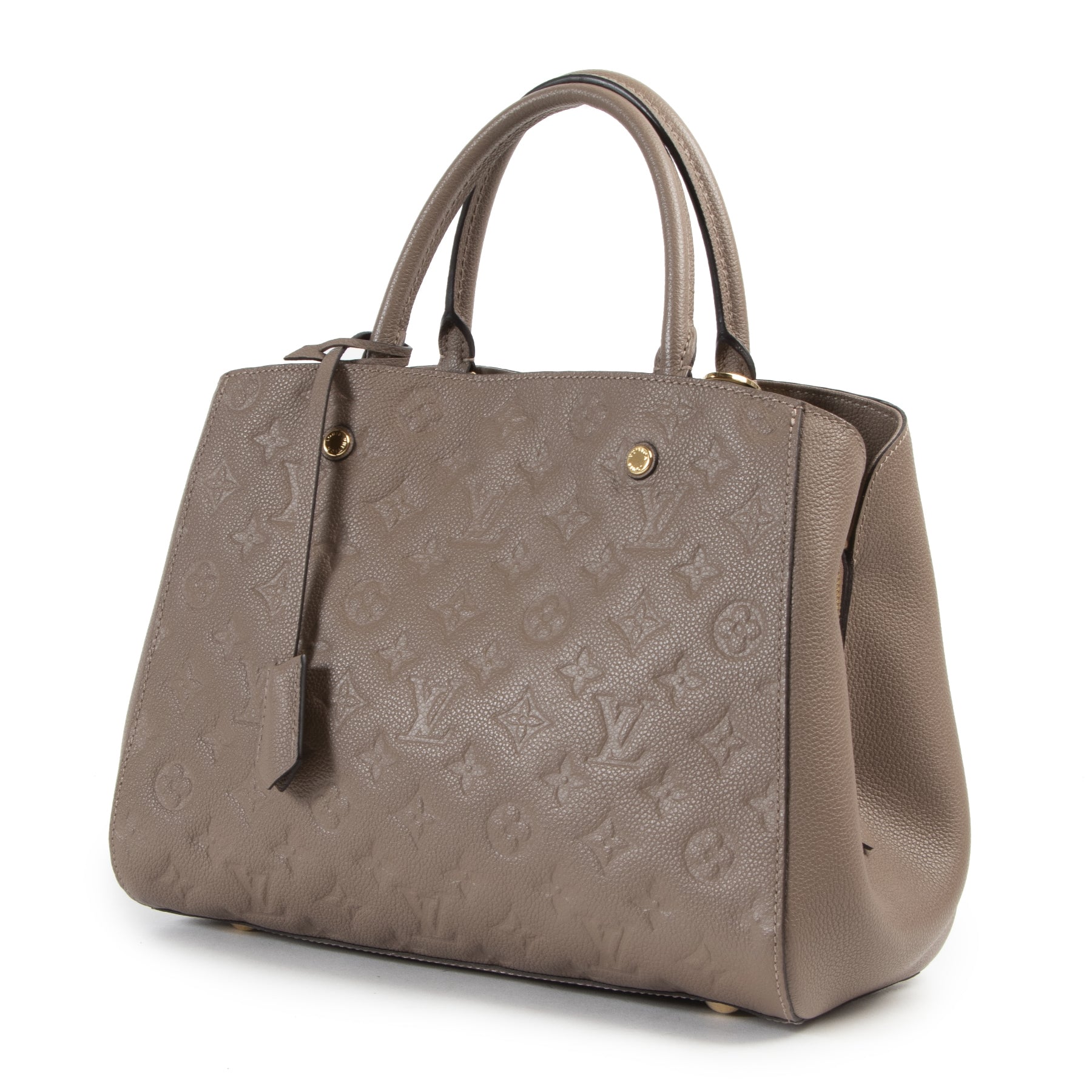 Louis Vuitton Montaigne MM Empreinte Tourterelle Grey kopen en verkopen aan de beste prijs