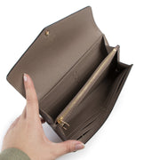 Louis Vuitton Sarah Empreinte Tourterelle Grey Wallet