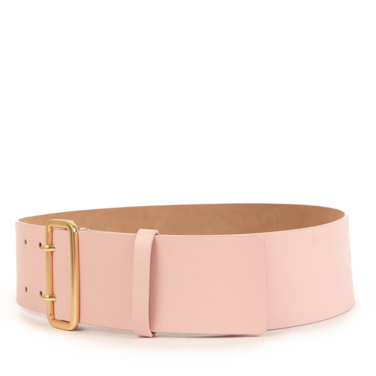 Shop safe online at Labellov in Antwerp this 100% authentic second hand Max Mara Pink Leather Belt - size S