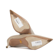Shop safe online at Labellov in Antwerp, Brussels and Knokke this 100% authentic second hand Prada Beige Leather Pumps - Size 36