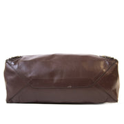 Authentieke Tweedehands Balenciaga Burgundy Leather Papier Bag PM juiste prijs veilig online shoppen luxe merken webshop mode fashion winkelen Antwerpen België