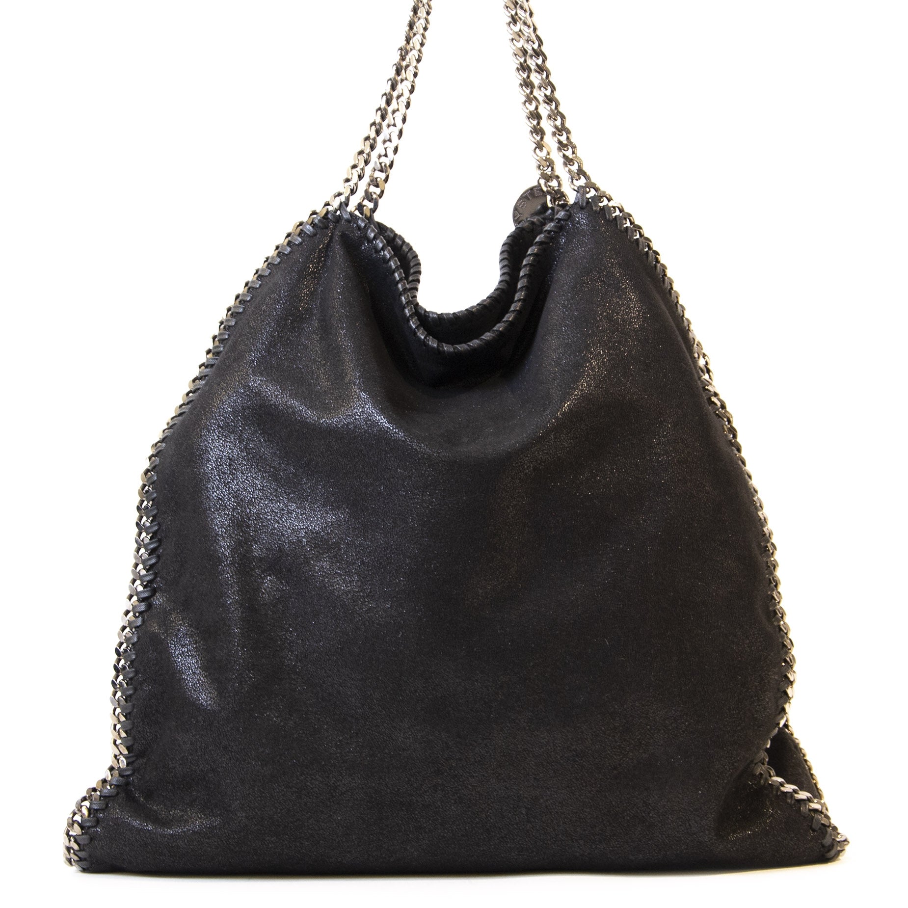 Authentieke Tweedehands Stella McCartney Falabella Large Tote Bag juiste prijs veilig online shoppen luxe merken webshop winkelen Antwerpen België mode fashion