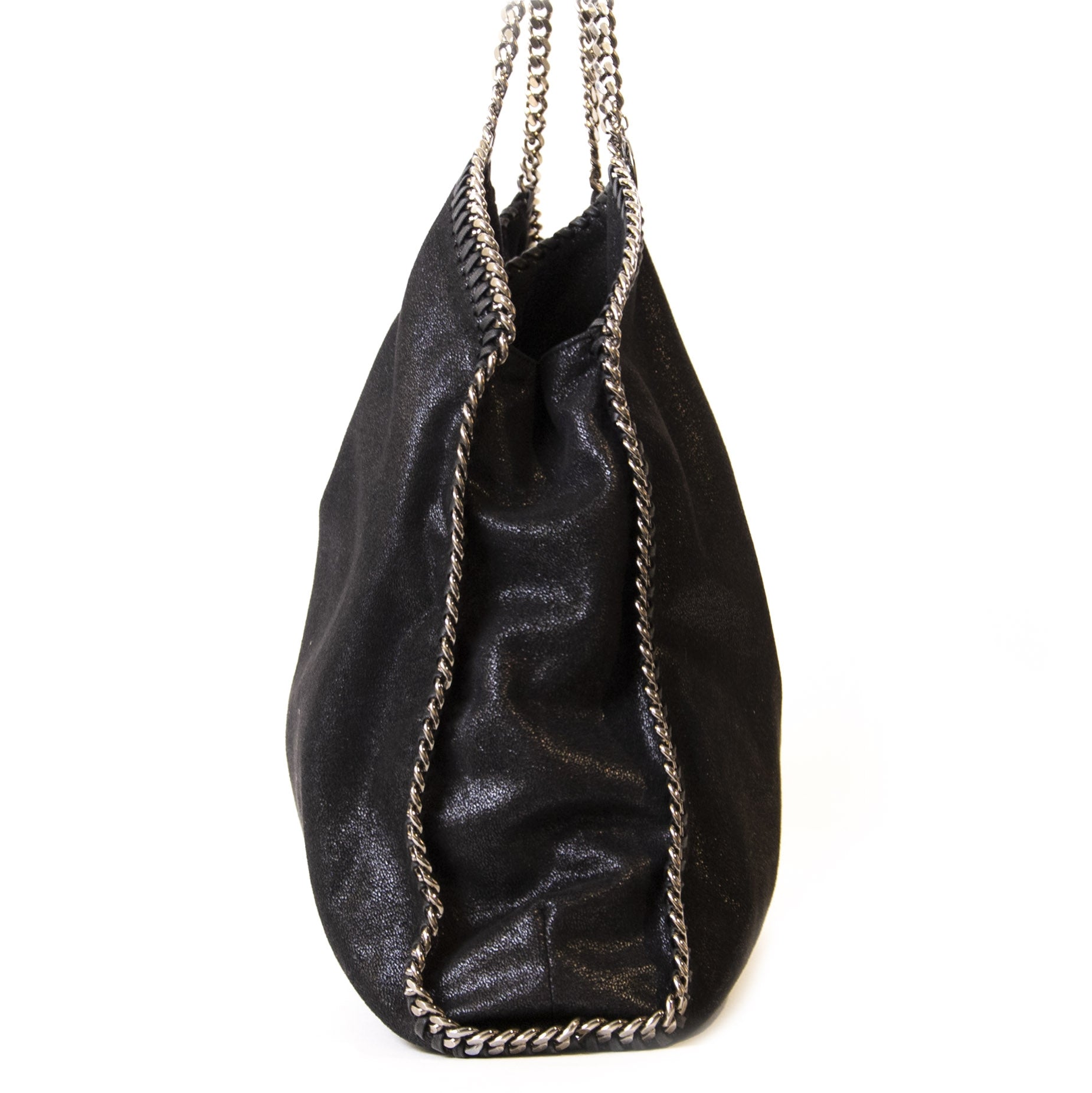Authentieke Tweedehands Stella McCartney Falabella Large Tote Bag juiste prijs veilig online shoppen luxe merken webshop winkelen Antwerpen België mode fashion