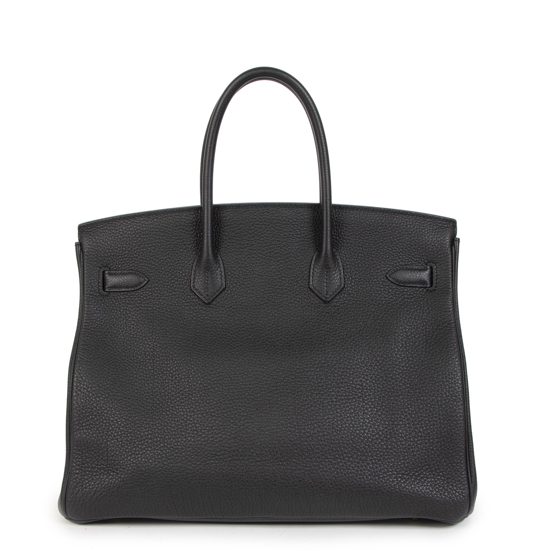 acheter en linge seconde main As New Hermes Birkin 35 Black Togo GHW