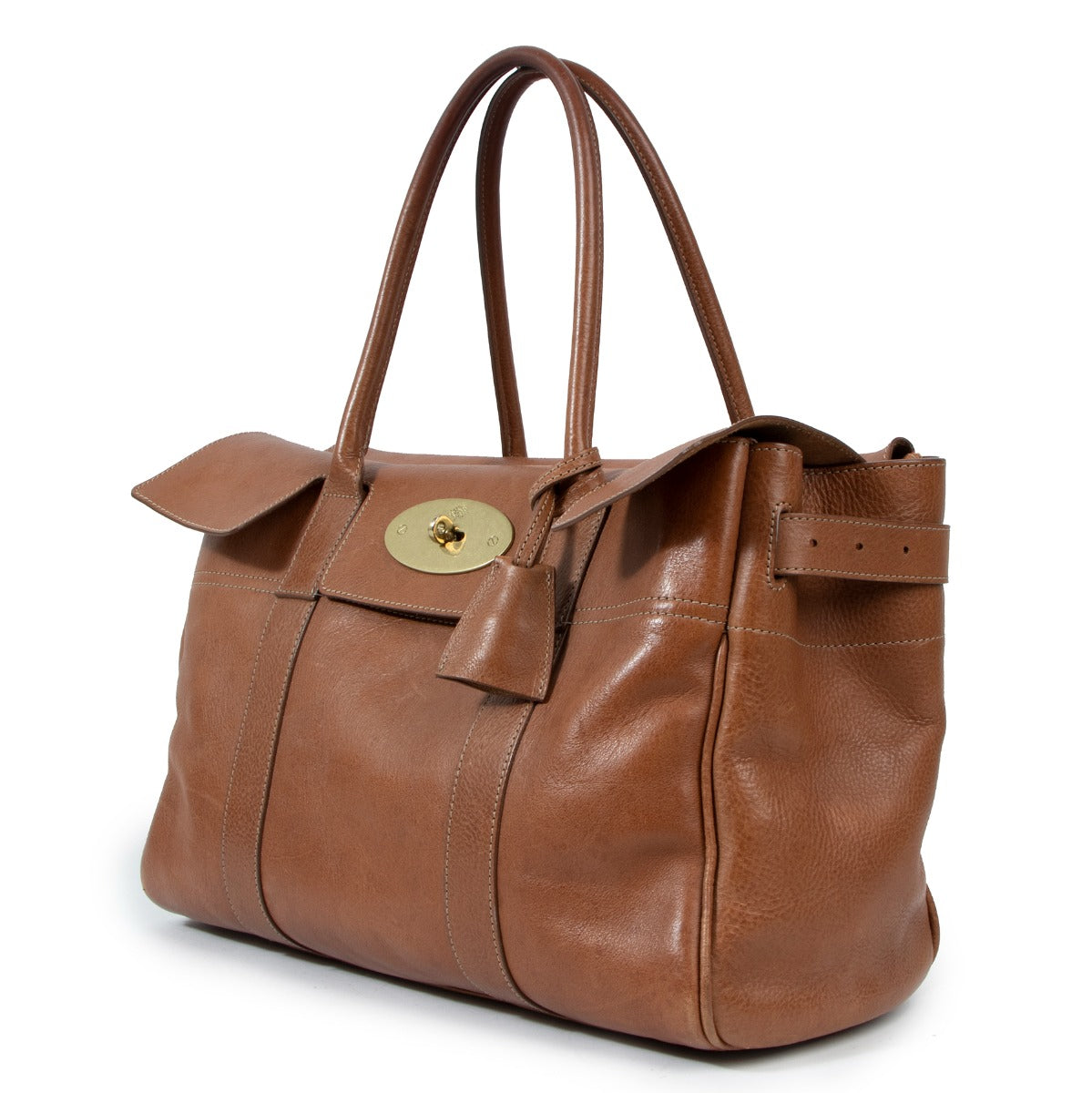 Buy a certified vintage Mulberry Bayswater Oak Legacy NVT Handbag in good condition at Labellov Antwerp