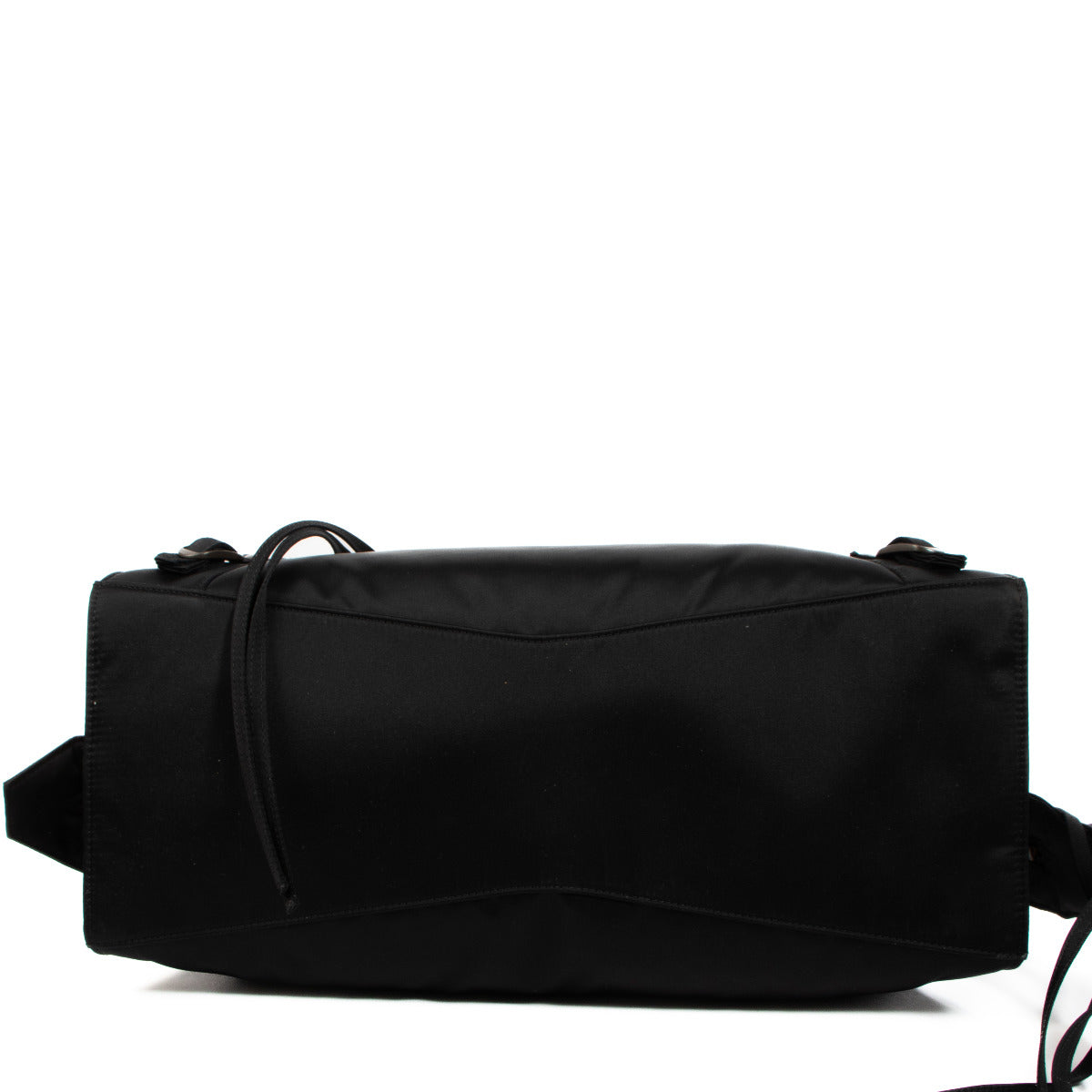 Sac porté épaule Balenciaga Neo Classic moyen en nylon noir