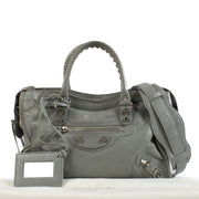 Balenciaga Grey Classic City Small Shoulder Bag
