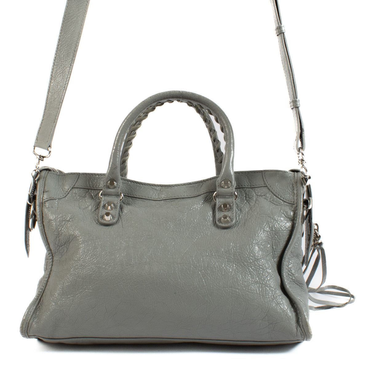 Balenciaga Grijze Classic City Kleine Schoudertas