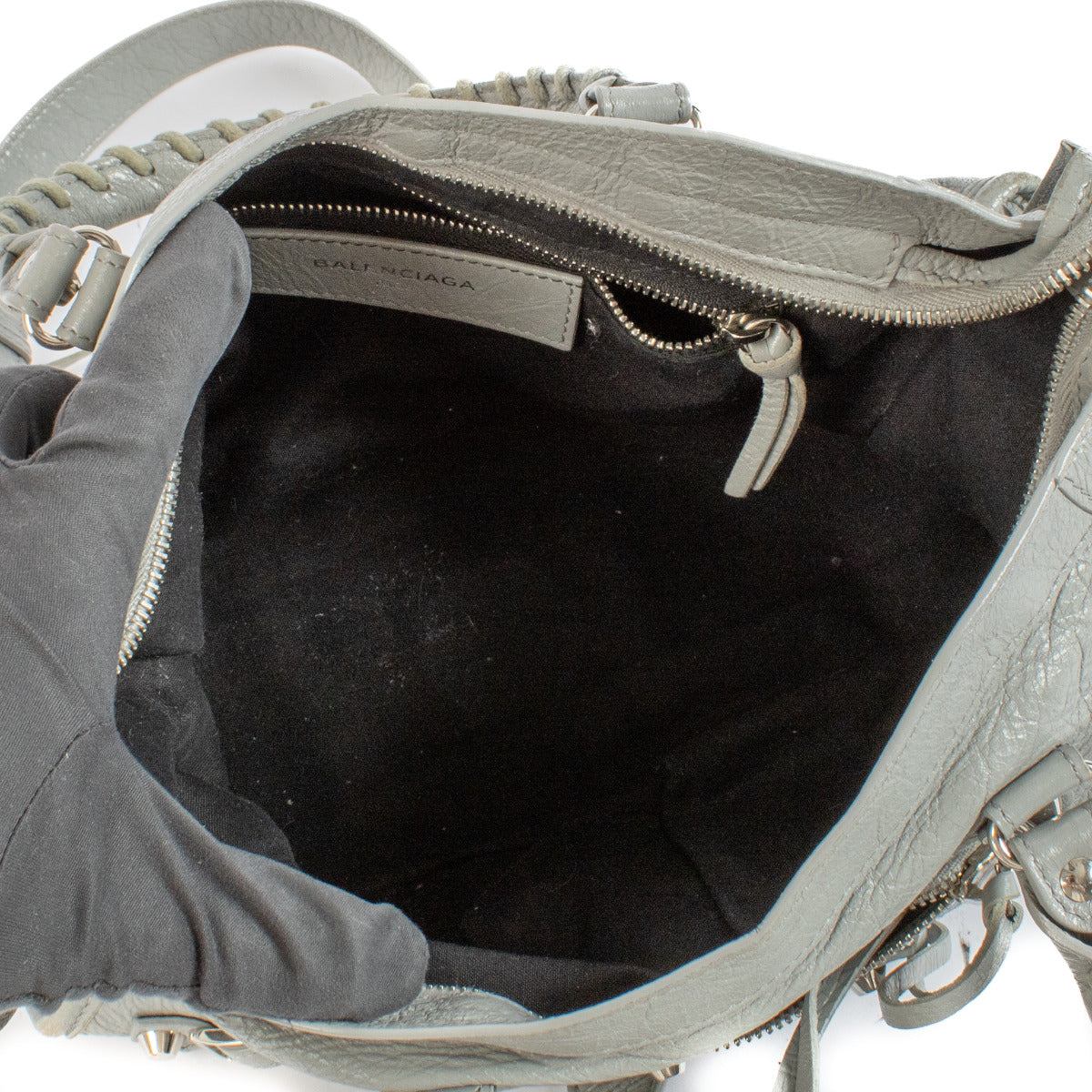 Balenciaga Grijze Classic City Kleine Schoudertas