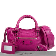 We buy and sell your authentic it-bags such as Balenciaga Classic City Mini Hot Pink