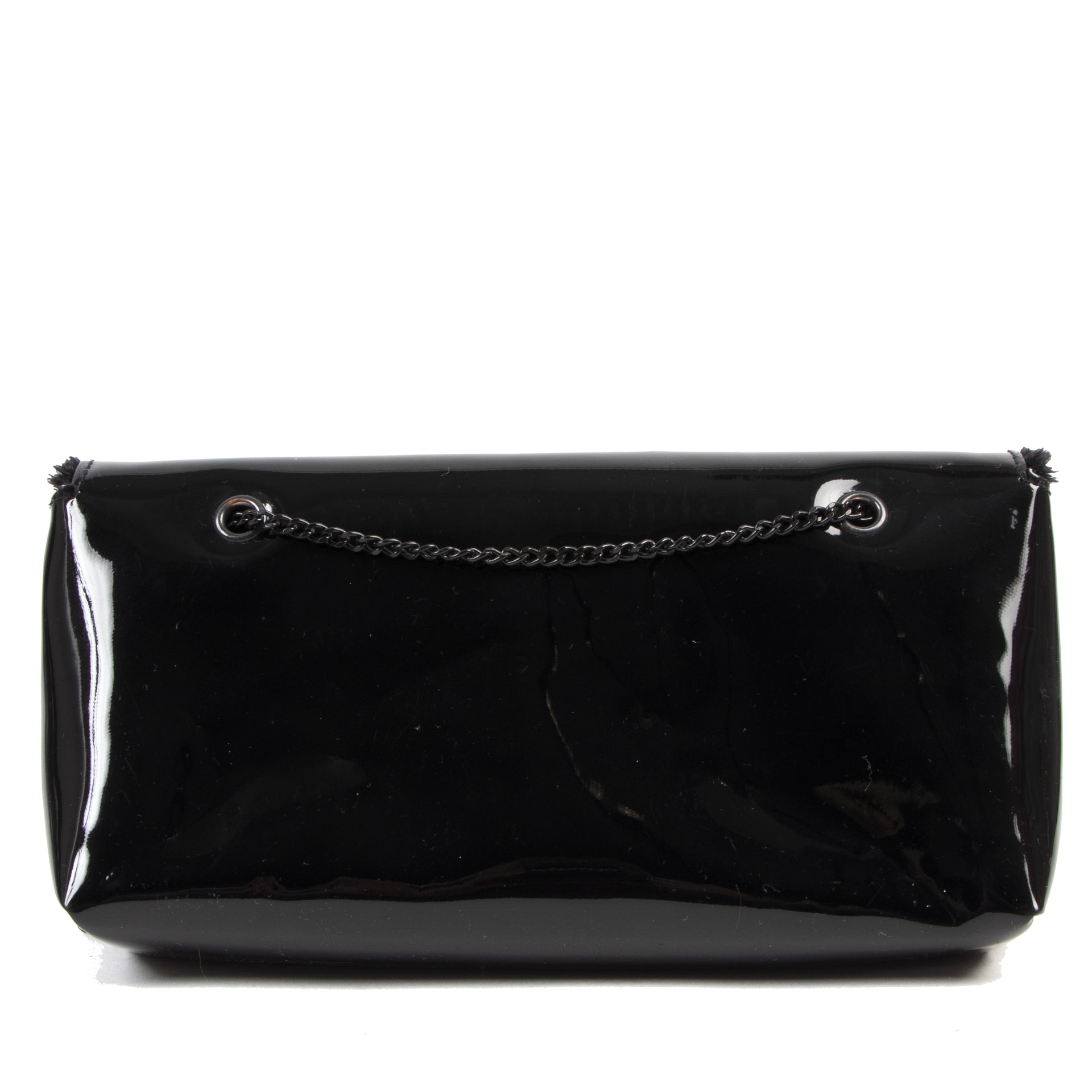 We buy and sell your authentic designer Chanel Black Patent PVC Shoulder Bag
