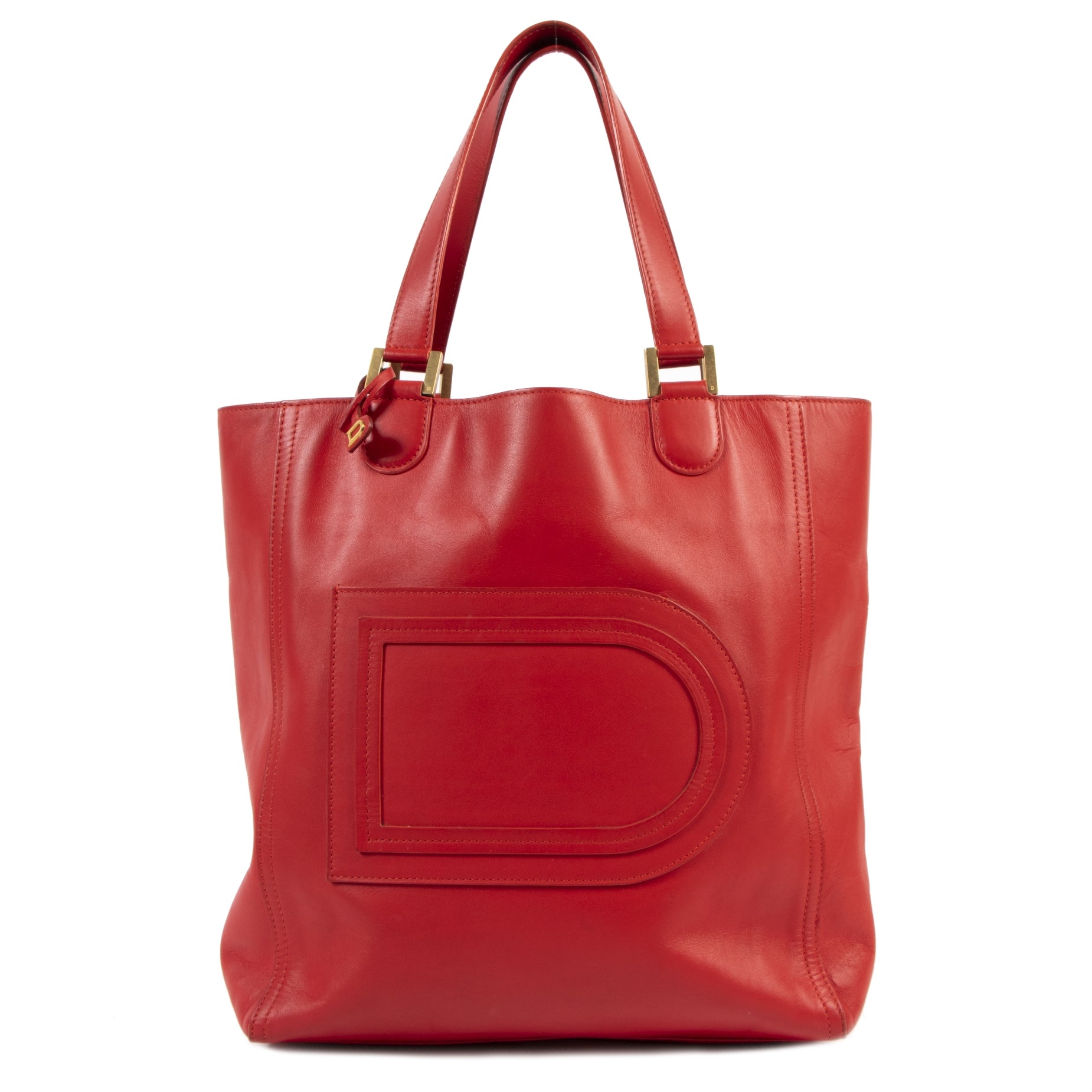 skip the waitinglist Delvaux Cadence Red Louise Tote