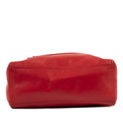 Delvaux Cadence Red Louise Tote