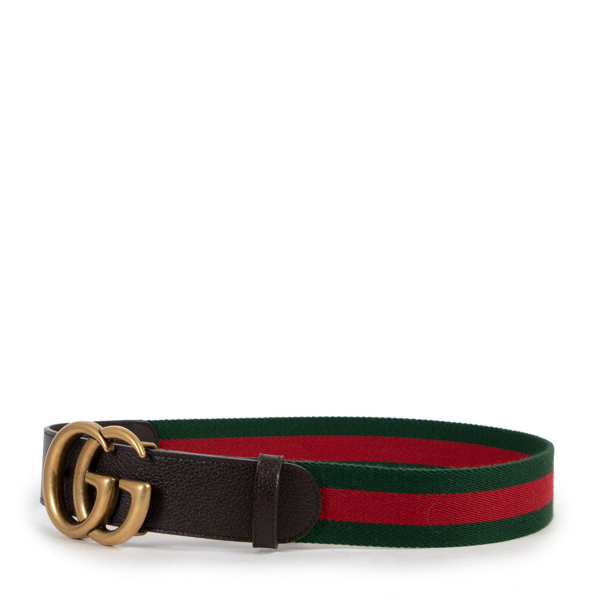 Ceinture Gucci Web marron - taille 70