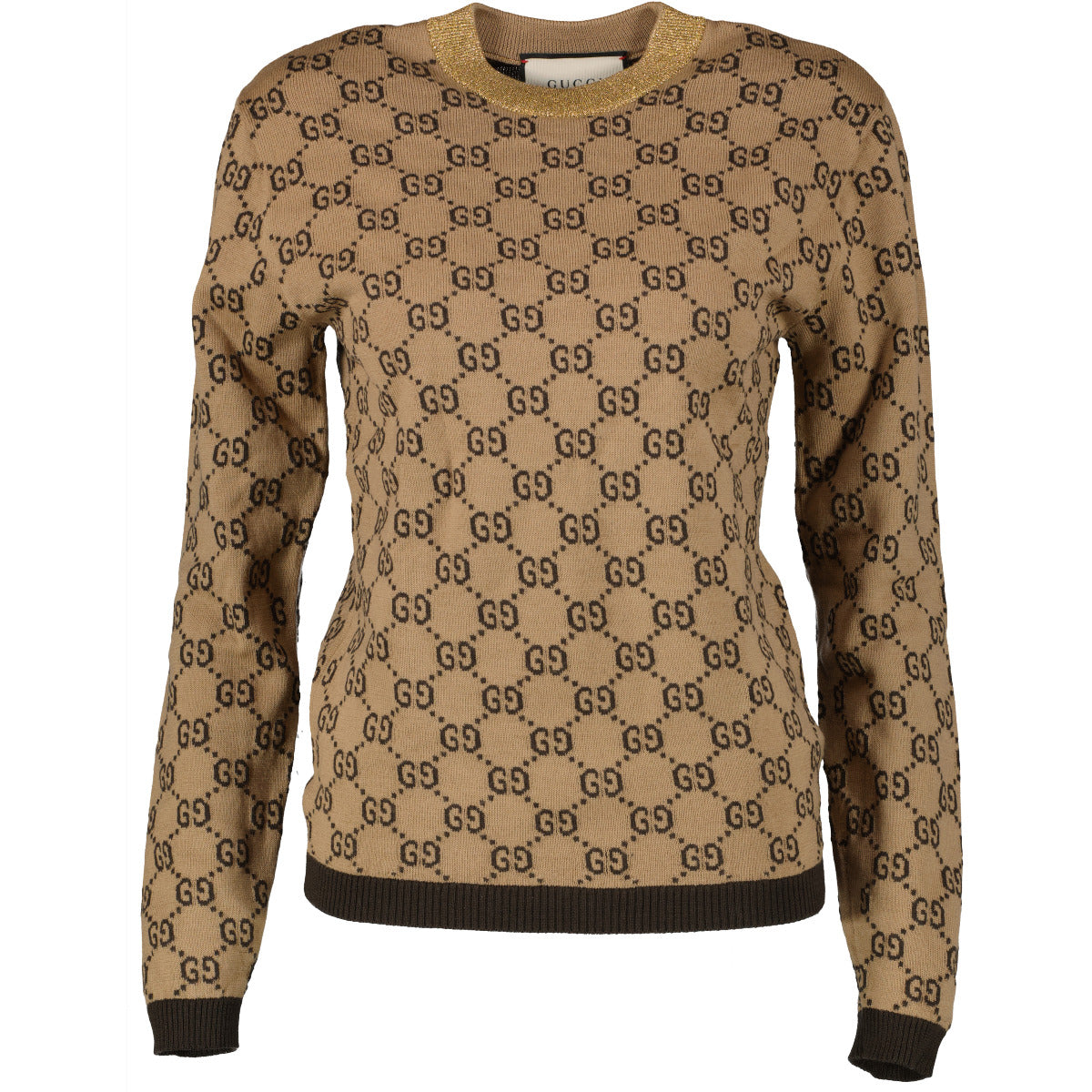 Gucci GG Logo Wool Jumper - size S for the best price at Labellov secondhand luxury in Antwerp