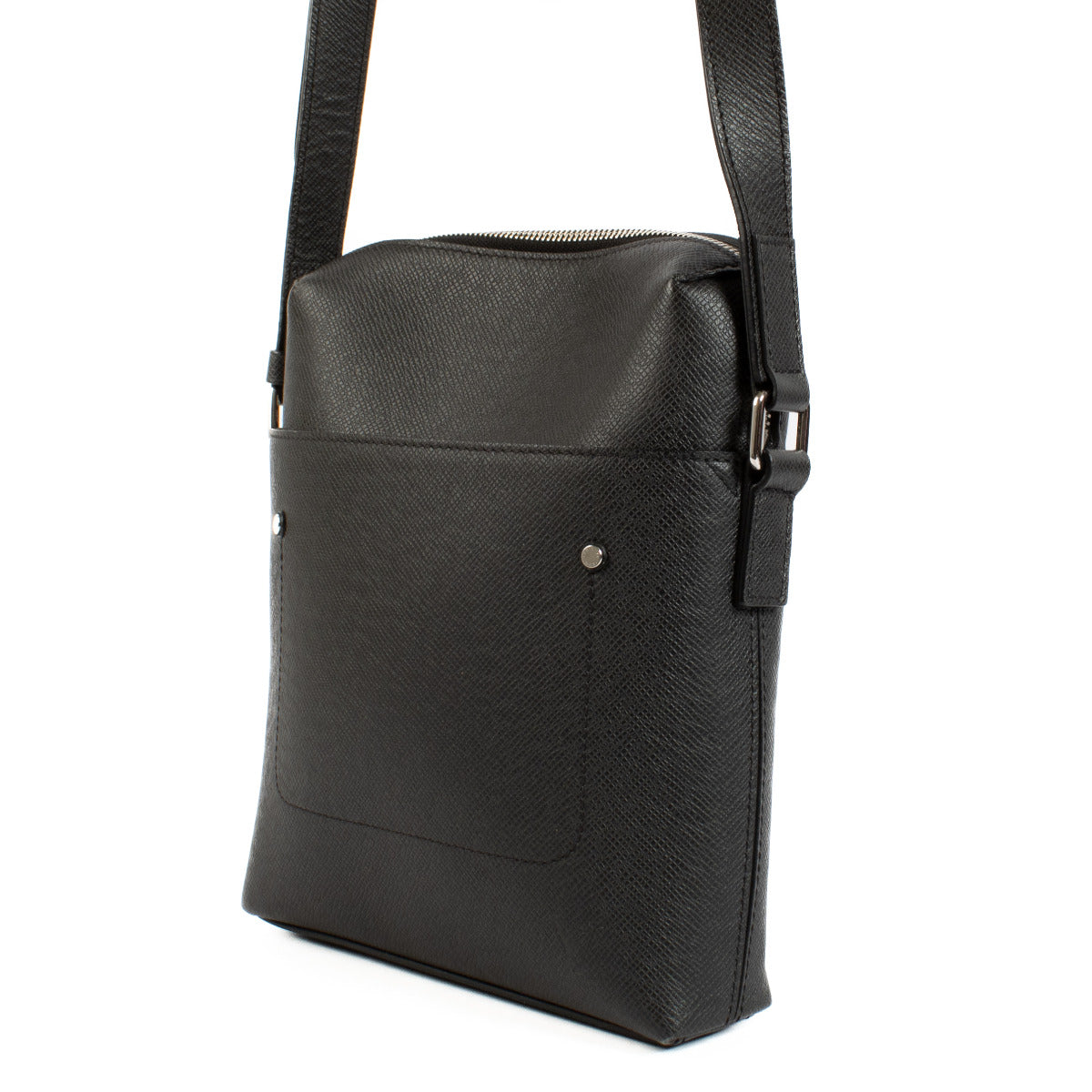 Louis Vuitton Grey Taiga Grigori PM Crossbody Bag