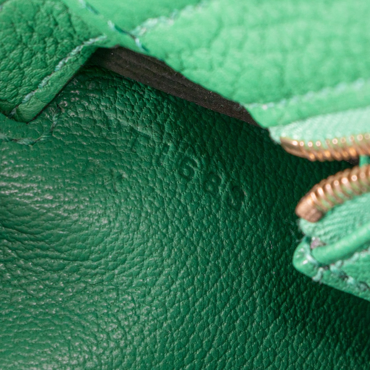 Hermès Kelly 25 Togo Bambou GHW