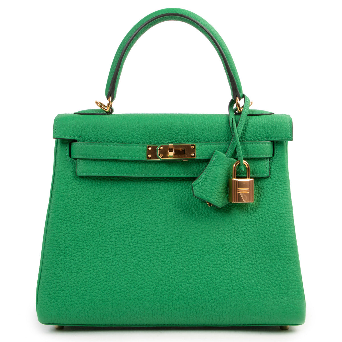 Hermès Kelly 25 Togo Bambou GHW