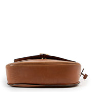 Shop authentic high-end designer vintageDelvaux Cognac Gold D Crossbody Bag at Labellov