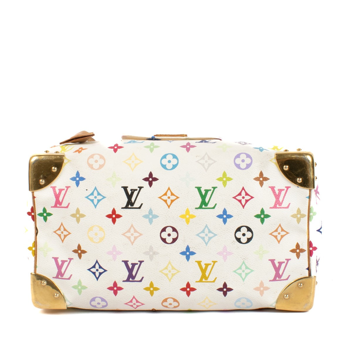 Louis Vuitton White Monogram Multicolore Speedy 30